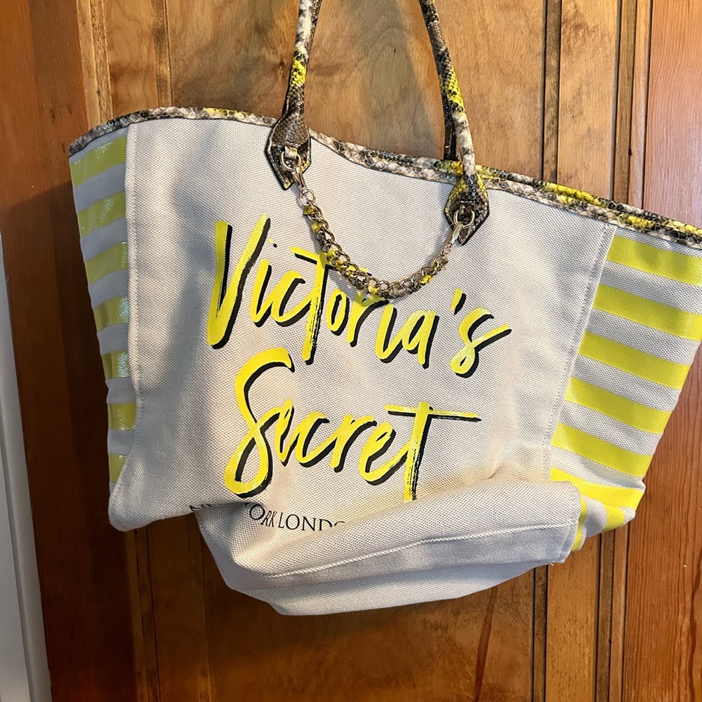 Y2K Lot of Victorias Secret Angel City Tote Weekender Bag and PINK Tie Dye Bag